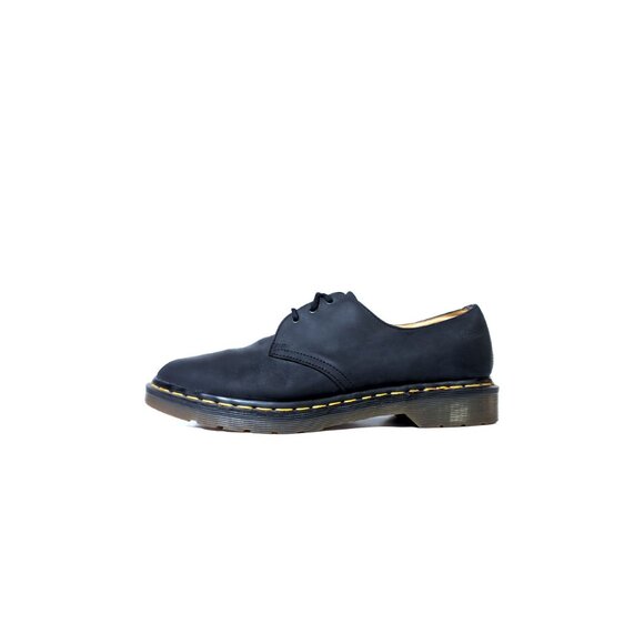 Vintage DR MARTENS Black 1461 MADE IN ENGLAND Shoes  MEN'S US Size 11 | UK 10 - Picture 1 of 13